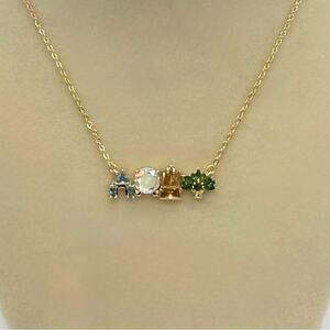 Park Attractions Icon Necklace NEW